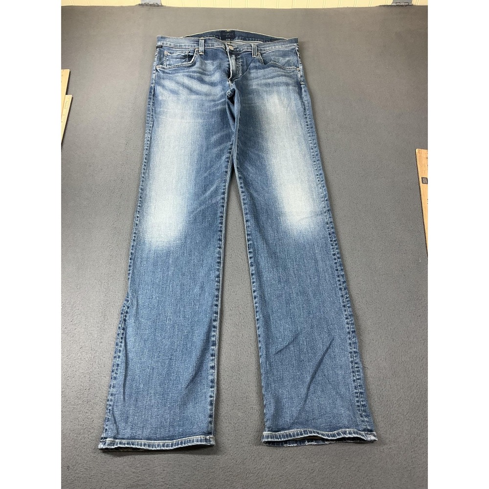 Citizens Of Humanity Jeans Mens 33x34 Light Wash Blue Bootcut Sid Denim USA